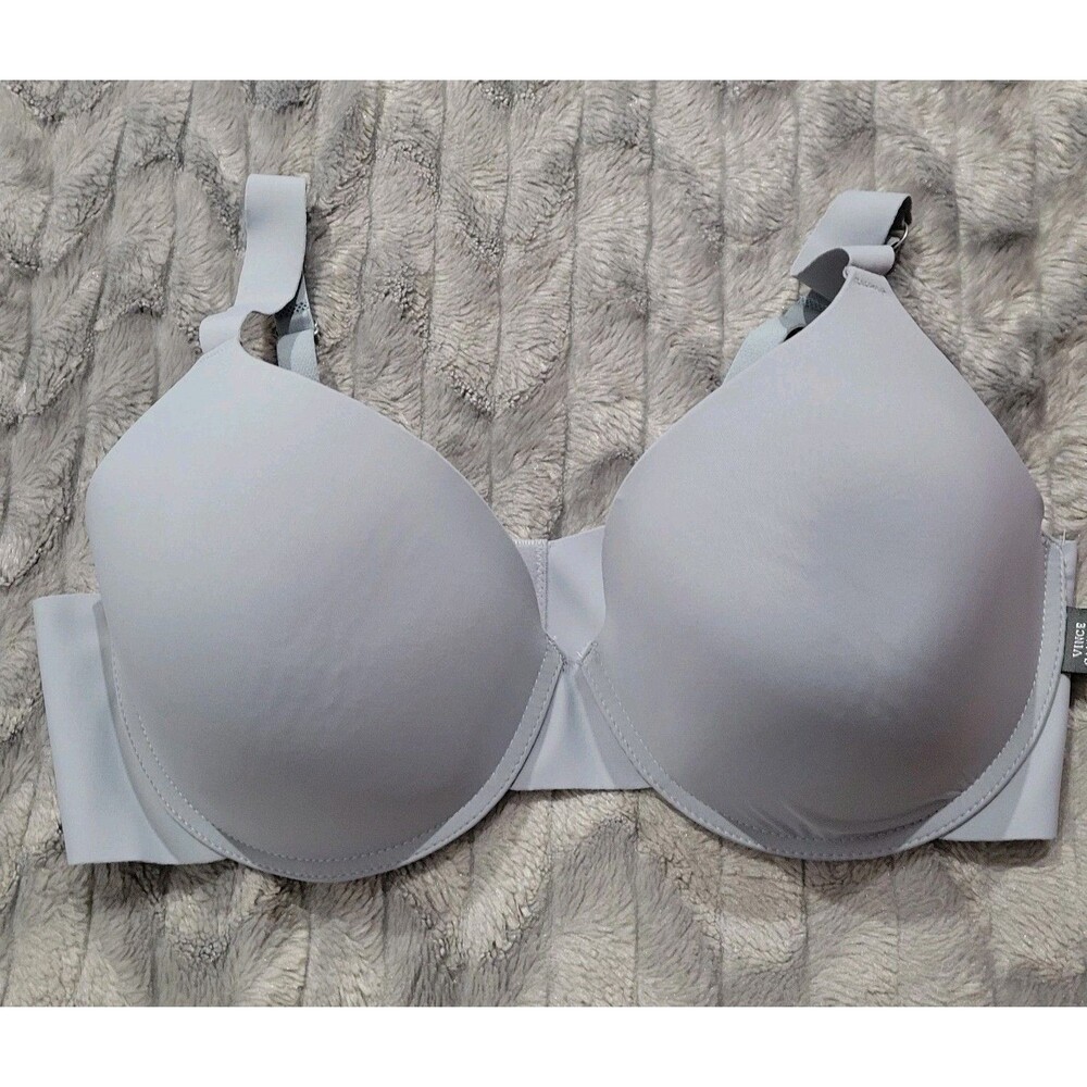 Vince Camuto 40C Gray Padded Bra With Underwire